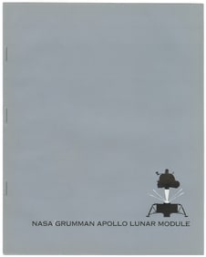  [NASA MEMORABILIA]. “NASA/Grumman Apollo Lunar Module” Tran...