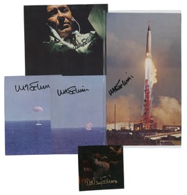  [NASA MEMORABILIA]. [SCHIRRA, Walter “Wally” (1923-2007)]. ...