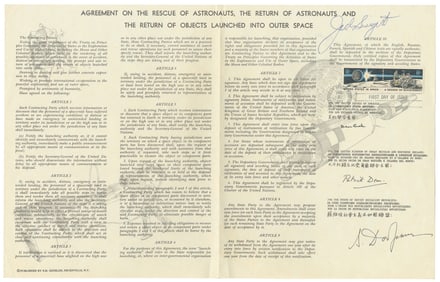  [NASA MEMORABILIA]. [SWIGERT, Jack (1931-1982), association...