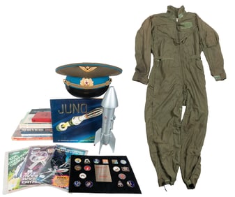  [NASA AND SOVIET MEMORABILIA]. Group of Nearly 40 Assorted ...