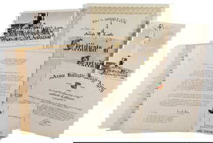  [UNITED STATES NUCLEAR TESTING]. Group of 19 Ephemera Items...