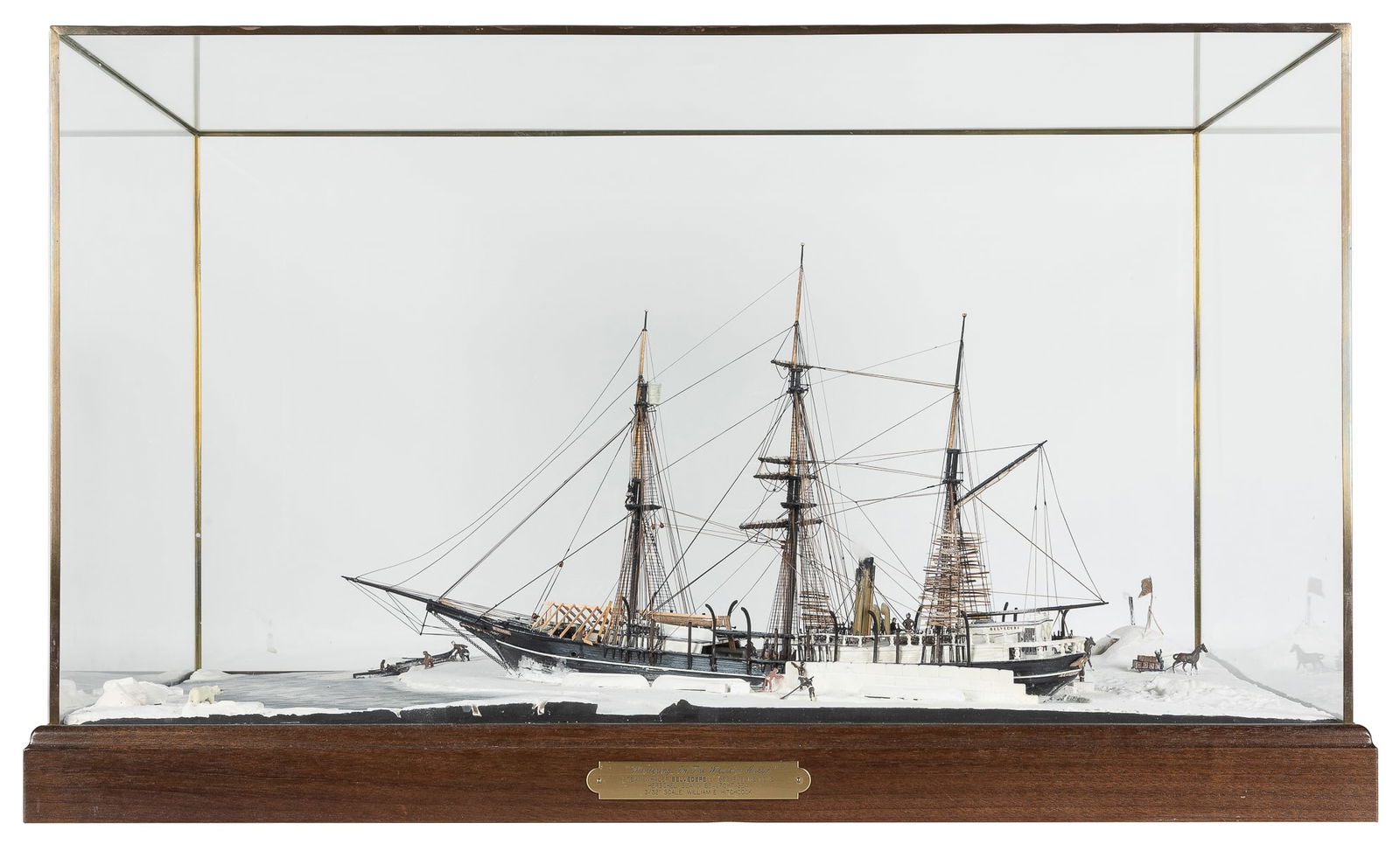 [MODEL DIORAMA]. HITCHCOCK, William E. (1928-2006). “Winter... (1 of 7)