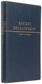 [SPACE FLIGHT PIONEER]. GODDARD, Robert H. (1882-1945). Roc...
