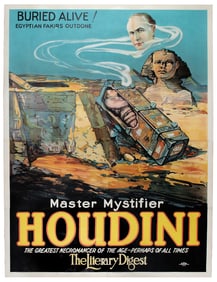 HOUDINI, Harry (Erik Weisz, 1874 – 1926). Buried Alive! Egy...