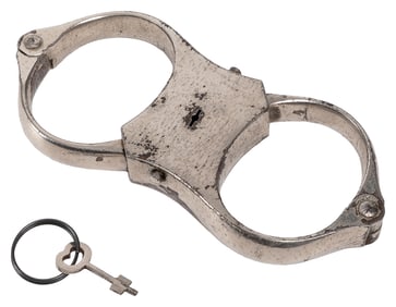 Bean Giant Handcuff. Patented in 1887. “Escape proof” handc...