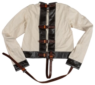 Strait Jacket. Circa 1990 [?]. Contemporary heavy canvas st...