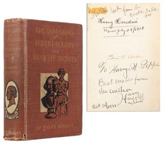HOUDINI, Harry (Erik Weisz, 1874 – 1926). The Unmasking of ...