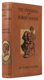 HOUDINI, Harry (Erik Weisz, 1874 – 1926). The Unmasking of ...