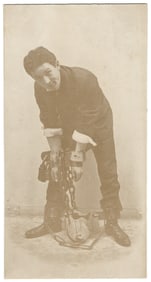 HOUDINI, Harry (Erik Weisz, 1874 – 1926). Portrait of a You...