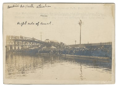 HOUDINI, Harry (Erik Weisz, 1874 – 1926). Inscribed Houdini...