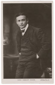 HOUDINI, Harry (Erik Weisz, 1874–1926). “Harry Handcuff Hou...