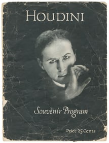 HOUDINI, Harry (Erik Weisz, 1874 – 1926). Houdini Final Tou...