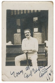 BODIE, Walford (1869 – 1939). Inscribed and Signed RPPC of ...