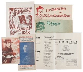 FU MANCHU (David Bamberg, 1904 – 74). Group of Fu Manchu Ep...