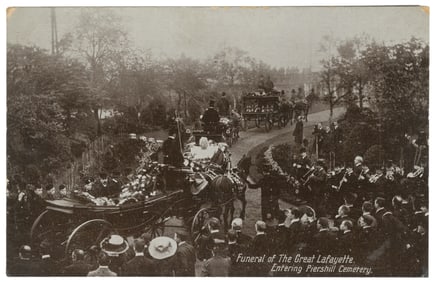 LAFAYETTE (Sigmund Neuberger, 1871 – 1911). RPPC of Lafayet...