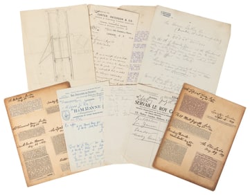LEROY, Servais (1865 – 1953). Archive of Servais LeRoy Ephe...