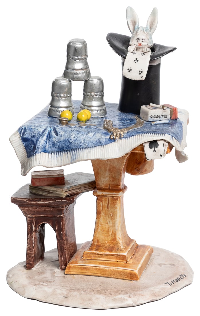 Lo Scricciolo Toni Moretto Italian Figurine Lo Scricciolo Toni Moretto Italian Figurine