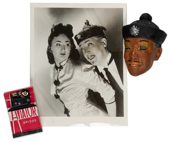 WHEATLEY, Al (1901 – 64). Hand-Sculpted Bust, Photograph, a...