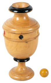 The Change Box. European, ca. 1880. A colored bead dropped ...