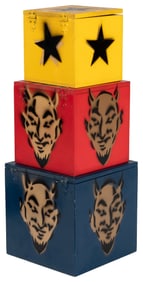 No-Assistant Nest of Boxes. Colon: Abbott’s Magic Novelty C...