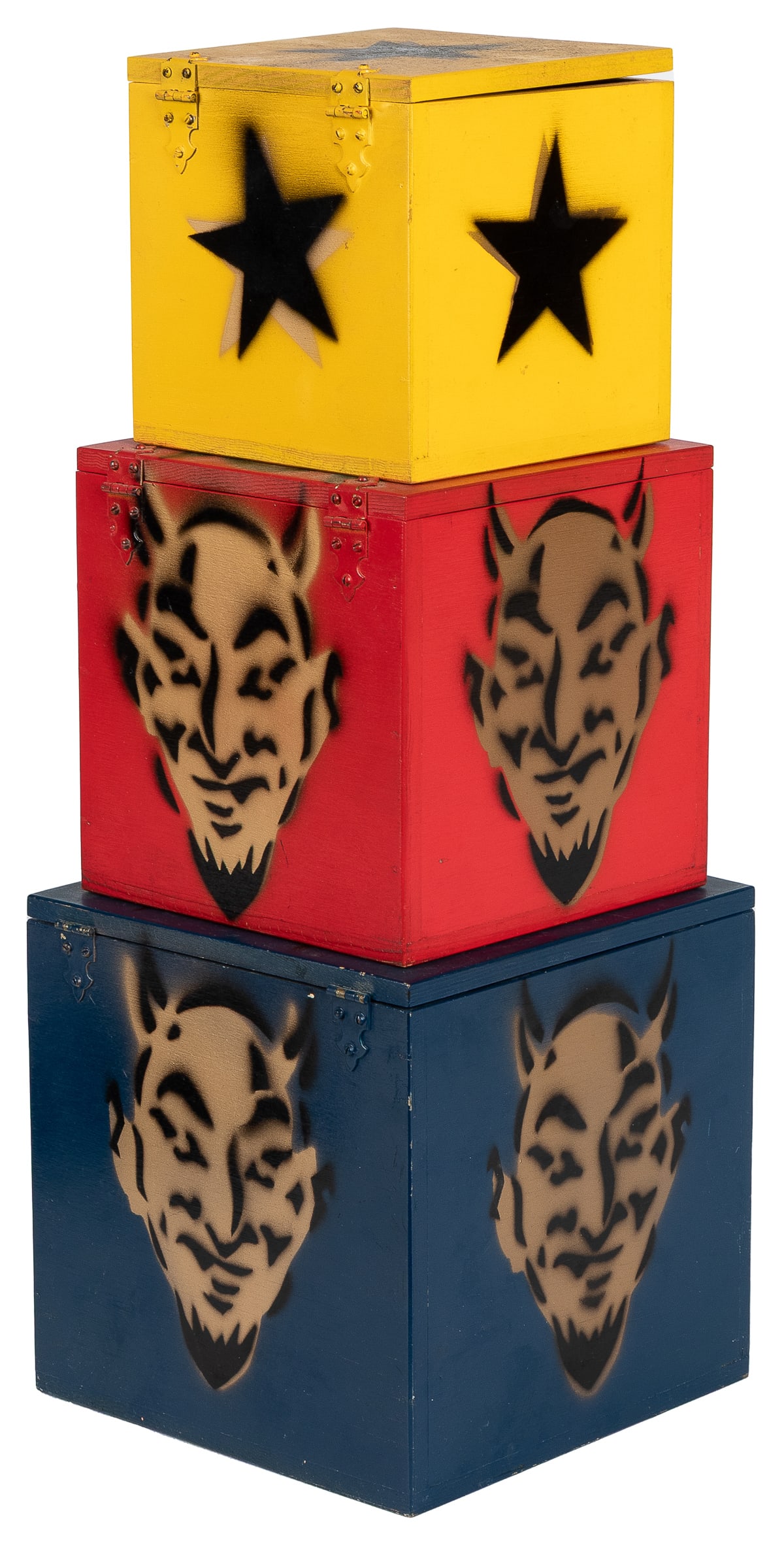 No-Assistant Nest of Boxes. Colon: Abbott’s Magic Novelty C... (1 of 2)