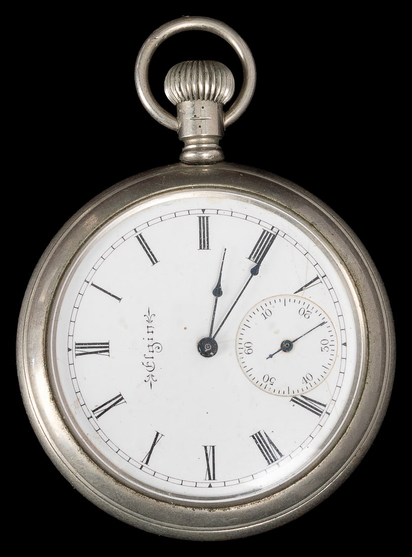Prediction Watch. Circa 1940. Elgin pocket watch which faci... (1 of 1)