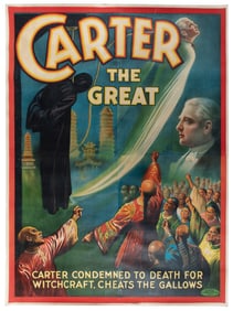 CARTER, Charles (1874–1936). Carter the Great / Condemned t...