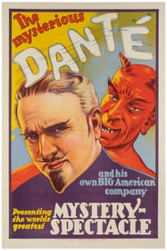 DANTE (Harry Jansen, 1883 - 1955). The Mysterious Dante. My...