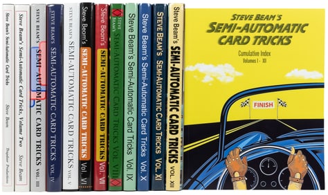BEAM, Steve (b. 1958). Semi-Automatic Card Tricks. Raleigh:...