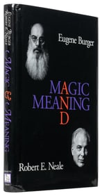 BURGER, Eugene and NEALE, Robert. Magic and Meaning. Seattl...