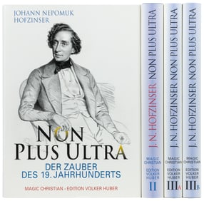 CHRISTIAN, Magic (b. 1945). Johann Nepomuk Hofzinser. Non P...