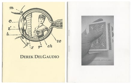 DELGAUDIO, Derek (b. 1984). Two Lecture Notes. Including: D...