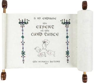 ERDNASE, S.W. The Expert at the Card Table. “The Erdnase Sc...