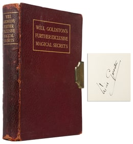 GOLDSTON, Will (1878 – 1948). Further Exclusive Magical Sec...