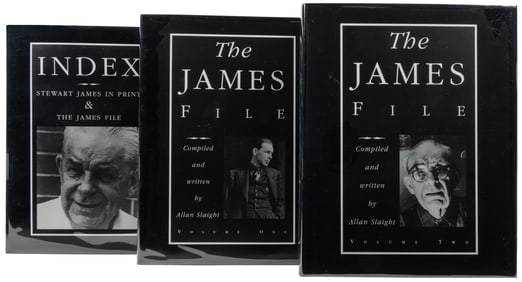 [JAMES, Stewart (1908 – 1996)]. SLAIGHT, Allan. The James F...
