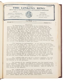 The Linking Ring. Ernest Schieldge and Gene Gordon. Monthly...