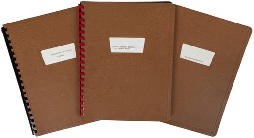 MARLO, Ed (1913 – 1991). Three Works on Riffle Shuffles. In...