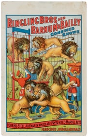 Ringling Bros and Barnum & Bailey Combined Shows / Four Big...