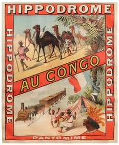 Hippodrome / Au Congo. Paris: Chaix, ca. 1880s.