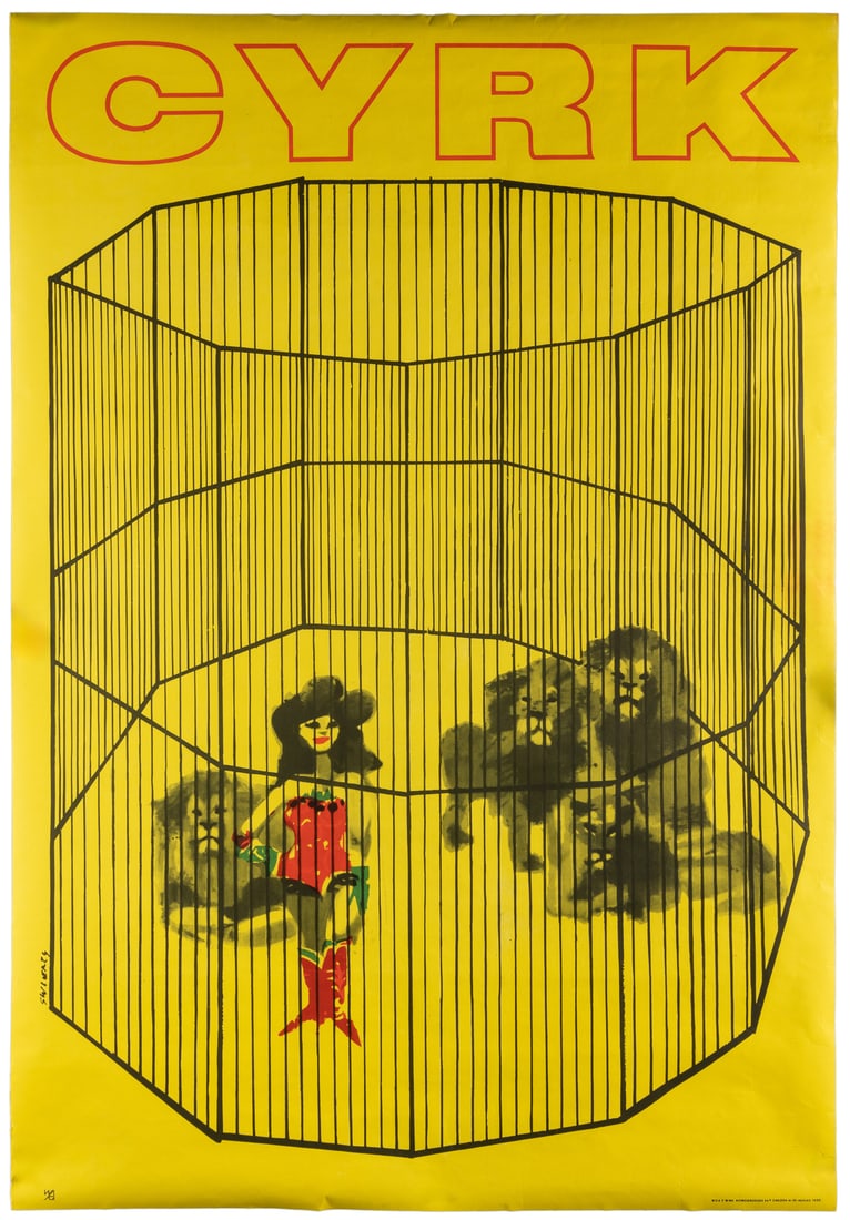 SWIERZY, Waldemar (1931-2013). Cyrk. Poland, ca. 1960s. A f... (1 of 1)