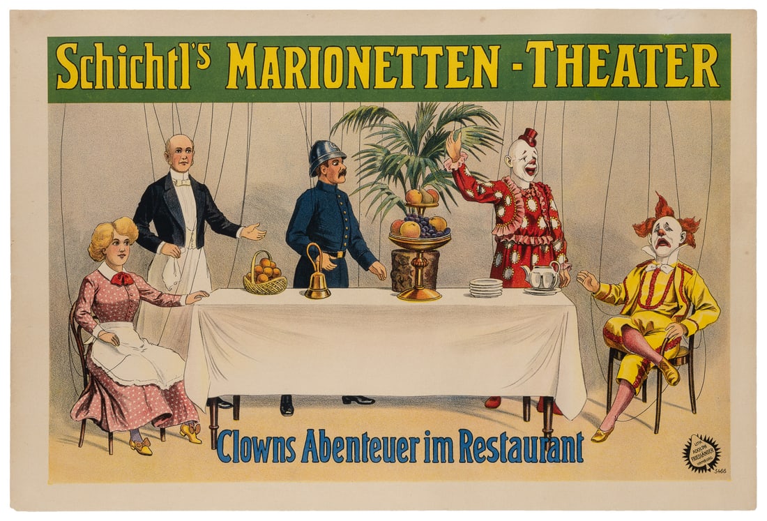 Schichtl’s Marionetten-Theater / Clowns Abrnteuer im Restau... (1 of 1)