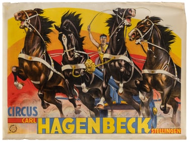 Circus Carl Hagenbeck Stellingen. Hamburg: Adolph Friedland...