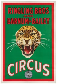 Ringling Bros. and Barnum & Bailey Circus / Leopard. Offset...