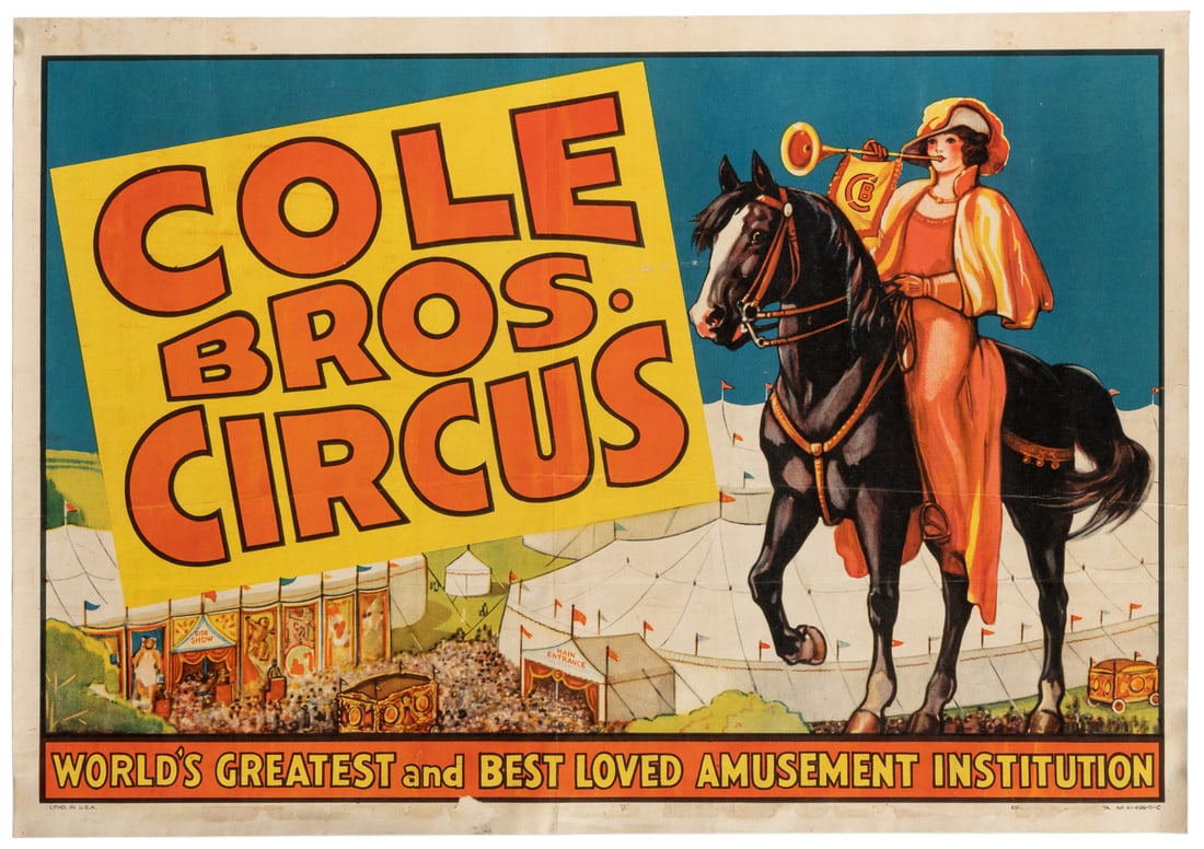 Cole Bros. Circus / World’s Greatest and Best Loved Amuseme... (1 of 1)
