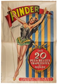 Pinder Presente Les 20 Plus Belles Trapezistes du Monde. To...
