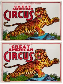 Great American Circus Posters. Cincinnati: Enquirer Printin...