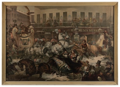 [BARNUM’S MUSEUM]. BENECKE, Thomas (American, mid-19th cent...