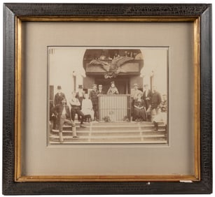 [HAGENBECK, Carl, subject]. Entrance to Hagenback's [sic]. ...