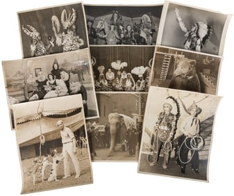 [WPA – FEDERAL THEATRE PROGRAM]. Large Group of Nearly 400 ...