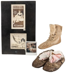 LEITZEL, Lillian (1892 – 1931). Lillian Leitzel’s Shoes. Th...